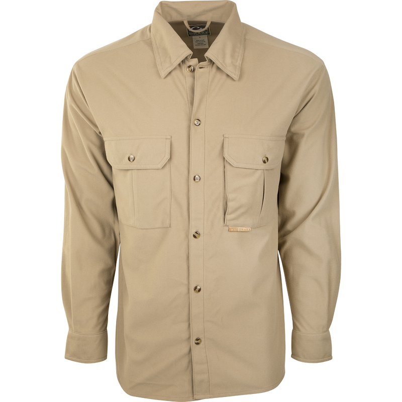 fleece dress shirt Fleece Lined Flannel Shirt - Forest Green & Black Check