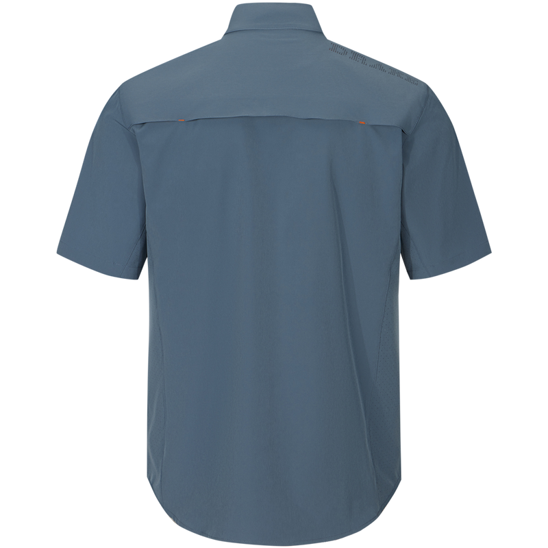 Drake Performance Camicia Pesca Uomo XL Blu Manica Corta Ventilata Drake Performance Camicia Pesca Uomo XL Blu Manica Corta Ventilata