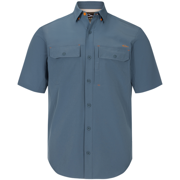 Drake Lake Shore Performance Short Sleeve Shirt – Drake Waterfowl