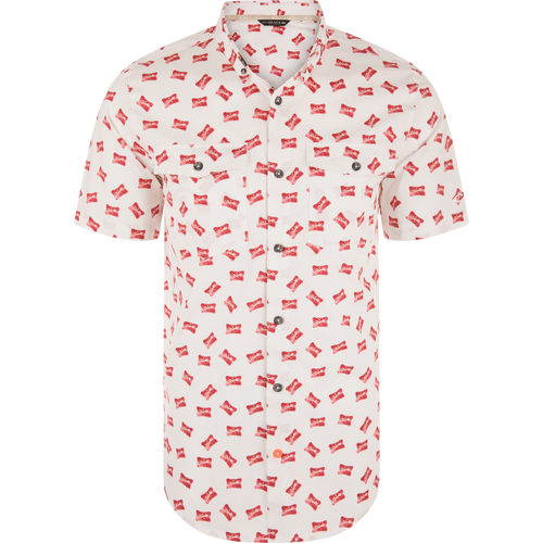 The Cotton Drake Life Short Sleeve Print Shirt