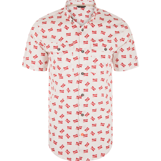 The Cotton Drake Life Short Sleeve Print Shirt