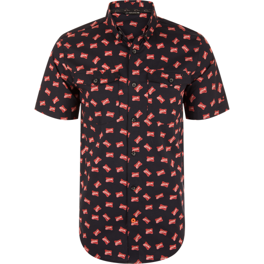 The Cotton Drake Life Short Sleeve Print Shirt