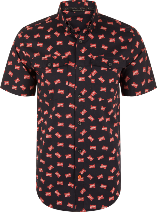 The Cotton Drake Life Short Sleeve Print Shirt