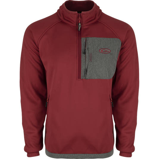 Drake waterfowl half zip pullover sale