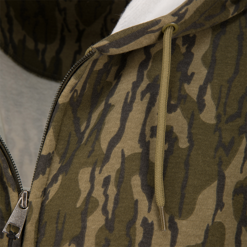 Three End Full Zip Work Hoodie