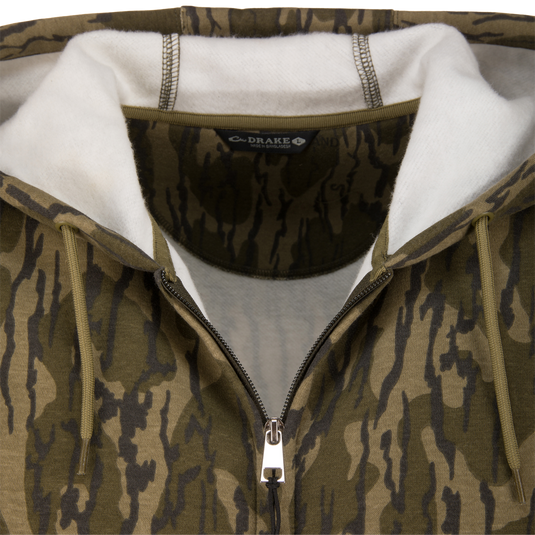 Three End Full Zip Work Hoodie