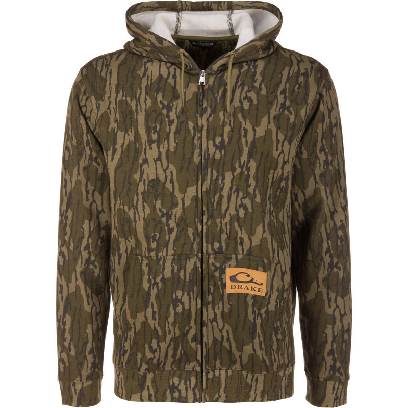 Three End Full Zip Work Hoodie