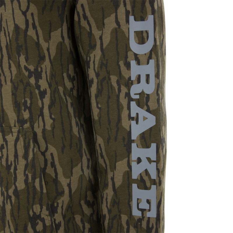 Cotton Logo Work Hoodie