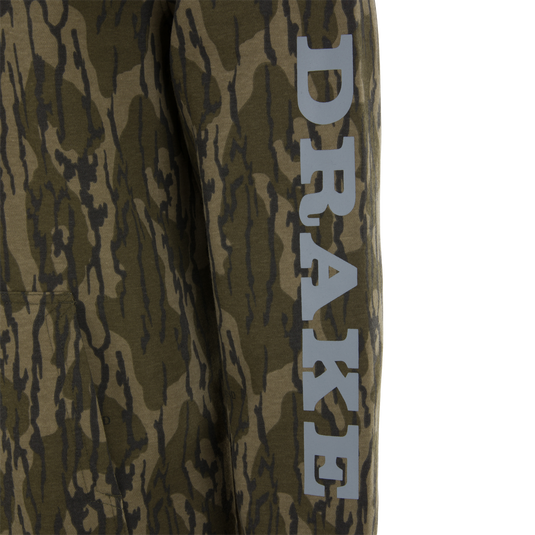 Cotton Logo Work Hoodie