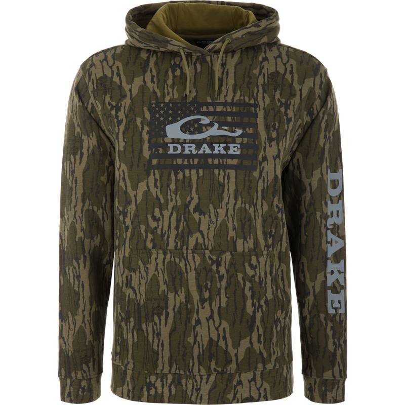 Cotton Logo Work Hoodie