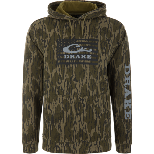 Cotton Logo Work Hoodie