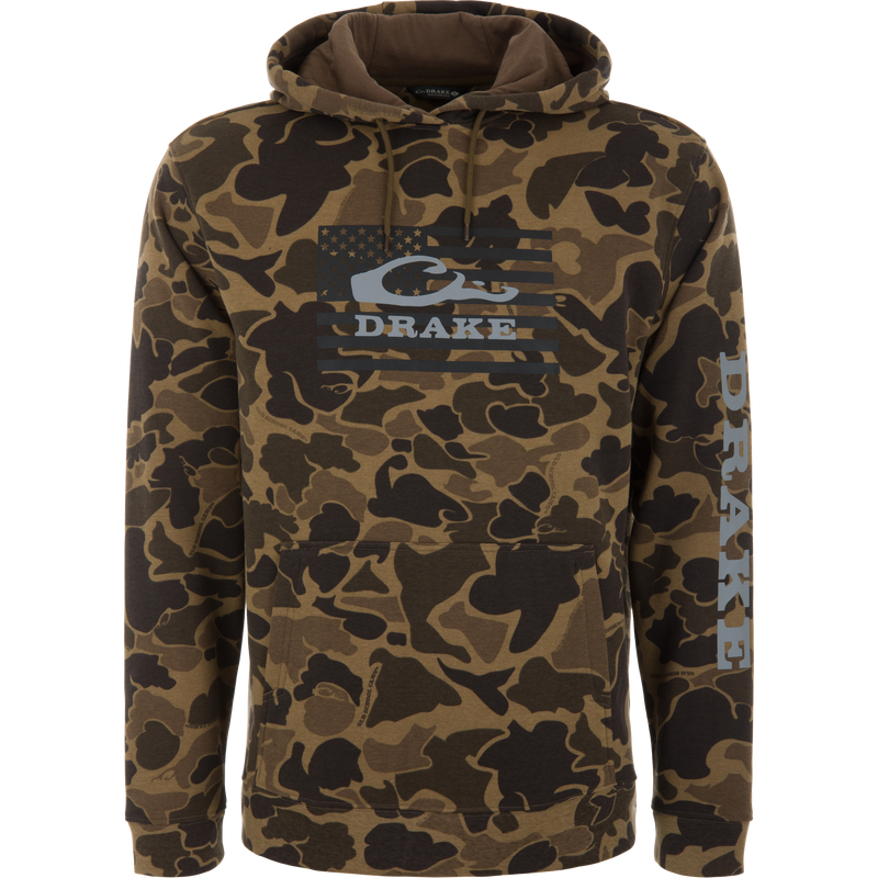 Cotton Logo Work Hoodie