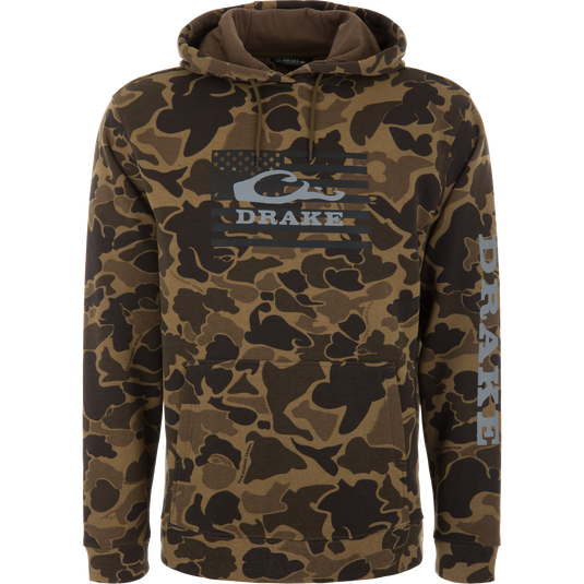 Cotton Logo Work Hoodie