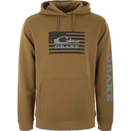Cotton Logo Work Hoodie