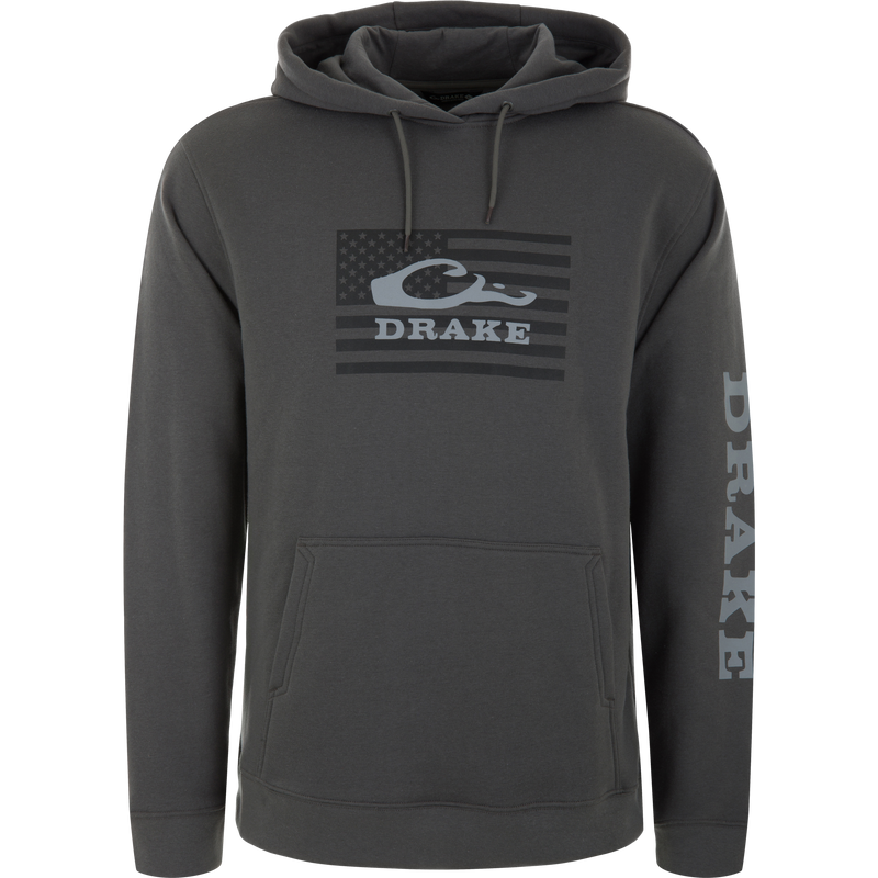 Cotton Logo Work Hoodie