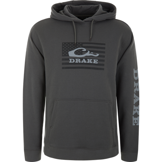 Cotton Logo Work Hoodie