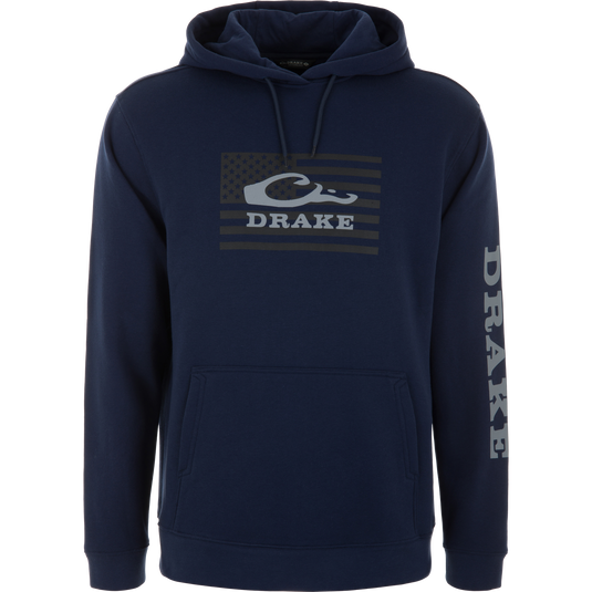 Cotton Logo Work Hoodie
