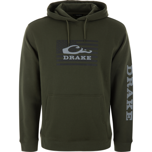 Cotton Logo Work Hoodie