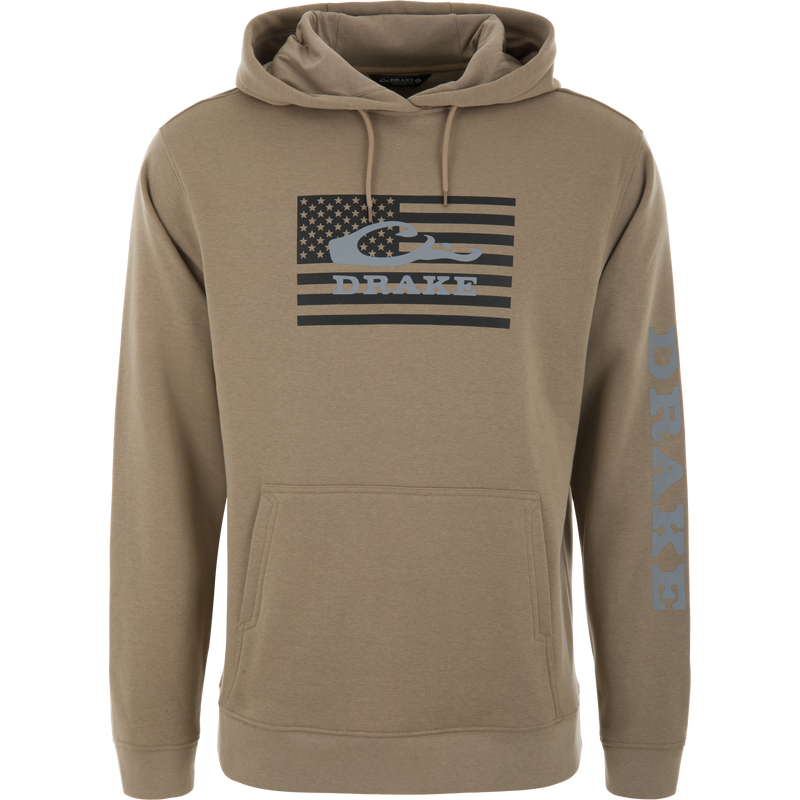 Cotton Logo Work Hoodie