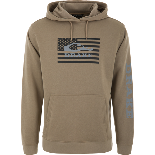 Cotton Logo Work Hoodie