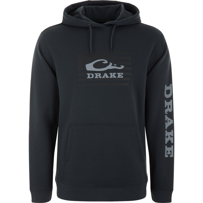 Cotton Logo Work Hoodie