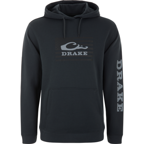 Cotton Logo Work Hoodie