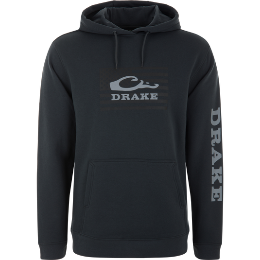 Cotton Logo Work Hoodie