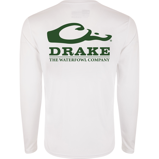 Drake Icon Long Sleeve T-Shirt with UPF 50 – Drake Waterfowl