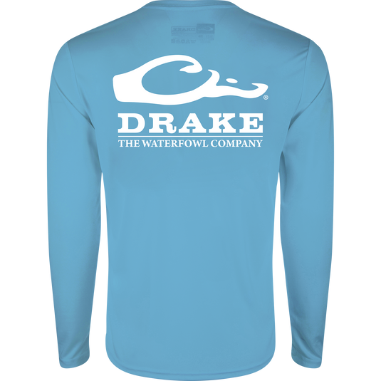 Drake Icon Long Sleeve T-Shirt with UPF 50 – Drake Waterfowl
