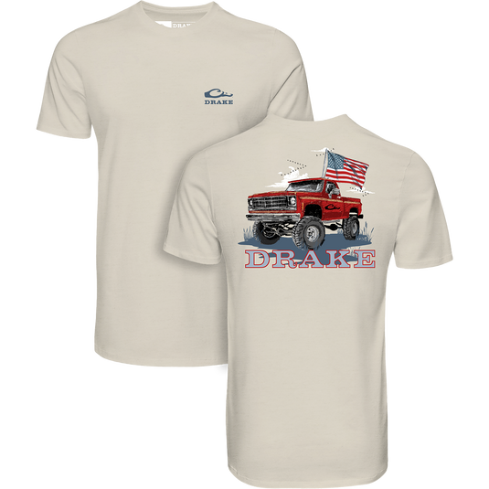 Youth Americana Flag Truck T-Shirt