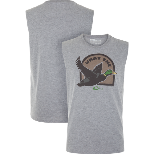 Sleeveless What The Duck T-Shirt