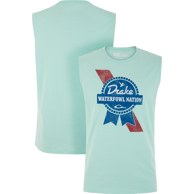 Sleeveless Drake Waterfowl Nation T-Shirt