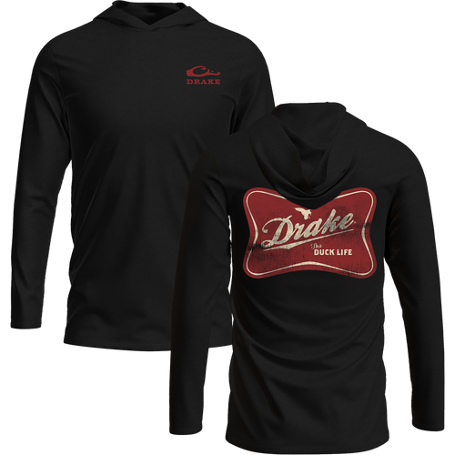 The Drake Life Long Sleeve Graphic Hoodie T-Shirt