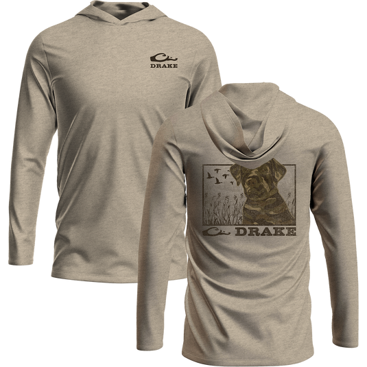 Chocolate Lab Graphic T-Shirt Hoodie