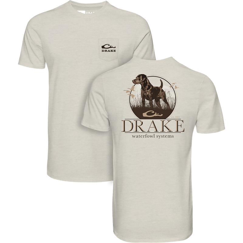 Standing Black Lab T-Shirt