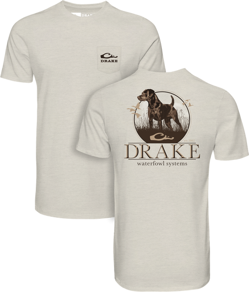 Standing Black Lab T-Shirt