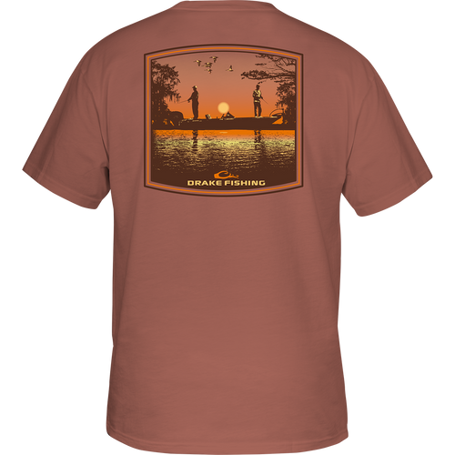 Bass Fishing Sunset T-Shirt