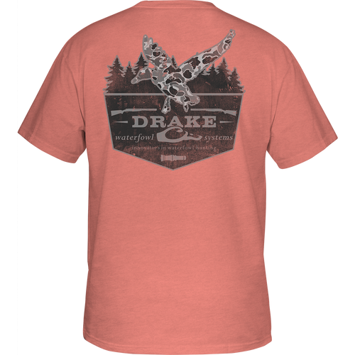 Old School In Flight T-Shirt with Drake logo on back