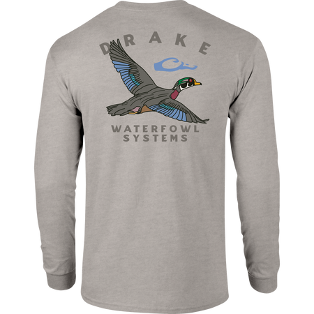 Drake Retro Wood Duck Long Sleeve T-Shirt – Drake Waterfowl