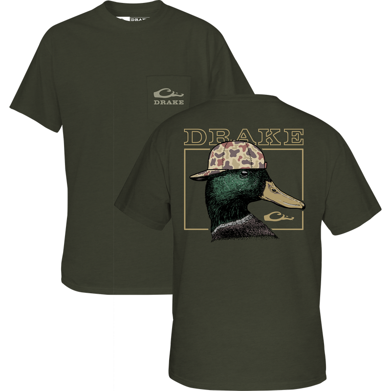 Back Cap Mallard T-Shirt
