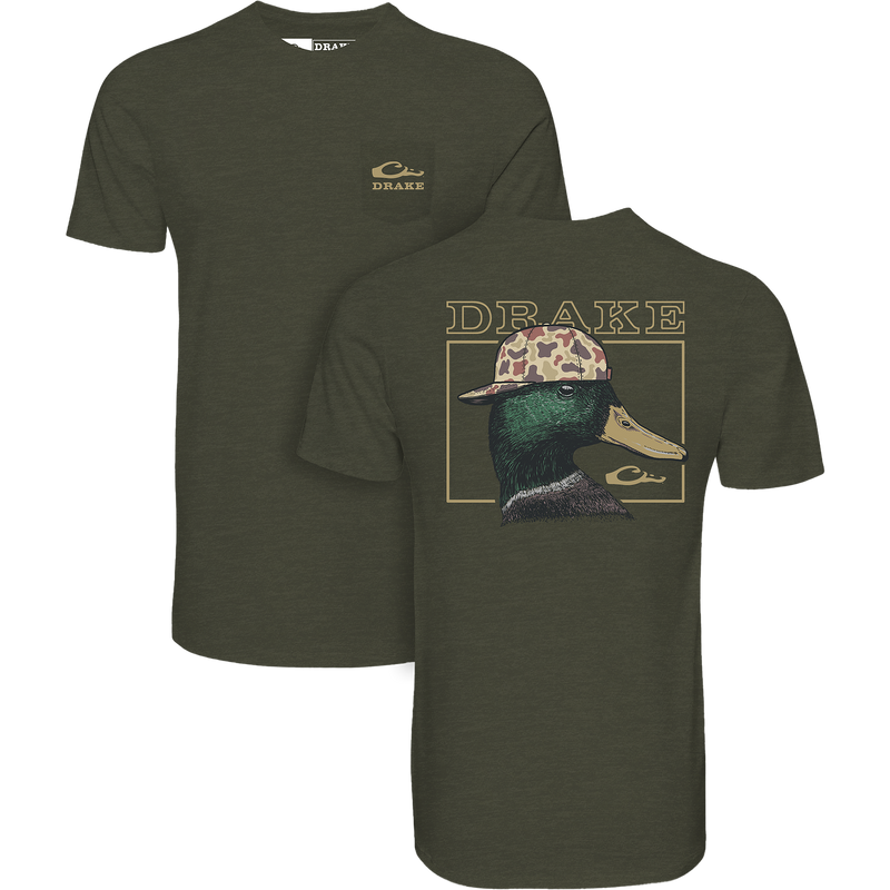 Back Cap Mallard T-Shirt