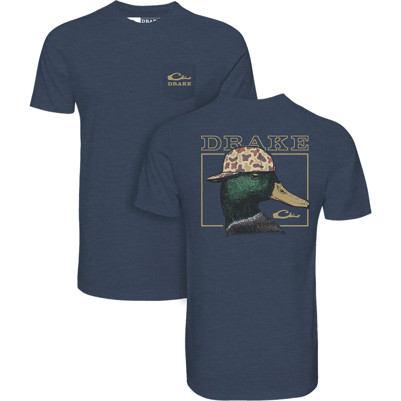 Back Cap Mallard T-Shirt