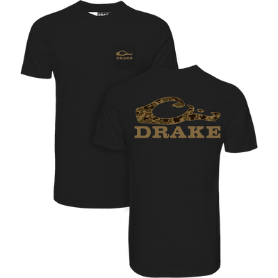Drake Stacked Logo Old School T-Shirt