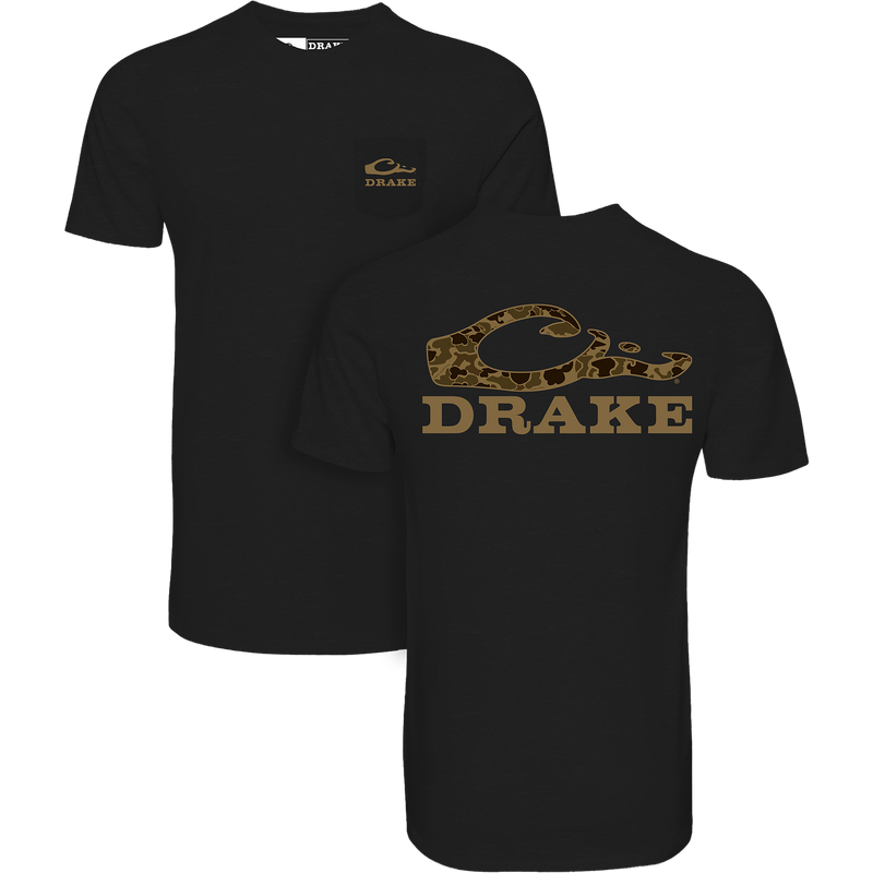 Drake Stacked Logo Old School T-Shirt