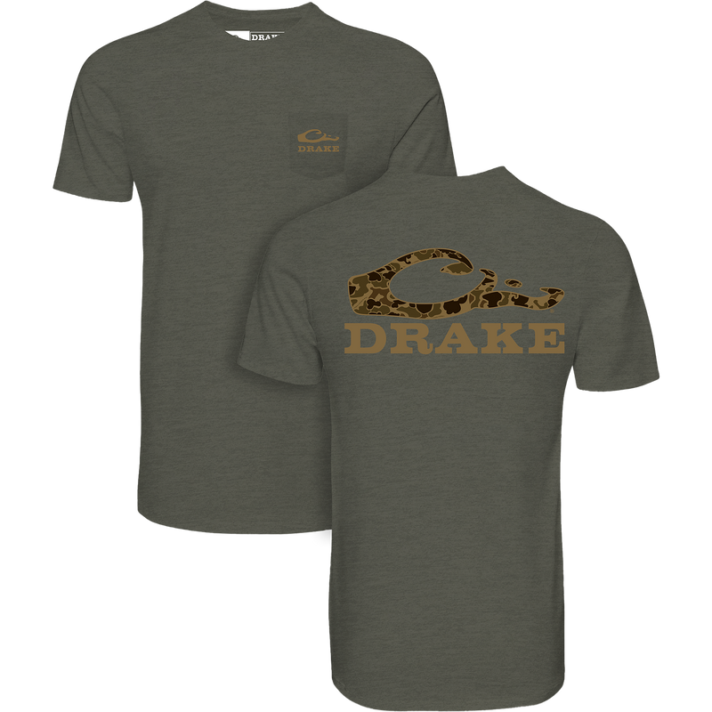 Drake Stacked Logo Old School T-Shirt