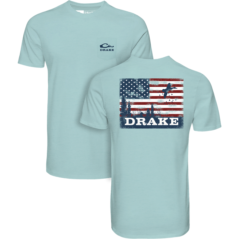 Americana Scenic Flag T-Shirt