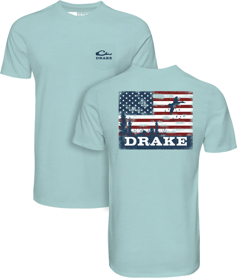 Americana Scenic Flag T-Shirt