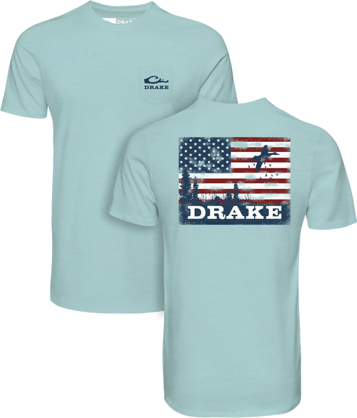 Americana Scenic Flag T-Shirt