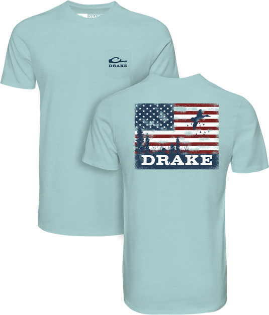 Americana Scenic Flag T-Shirt