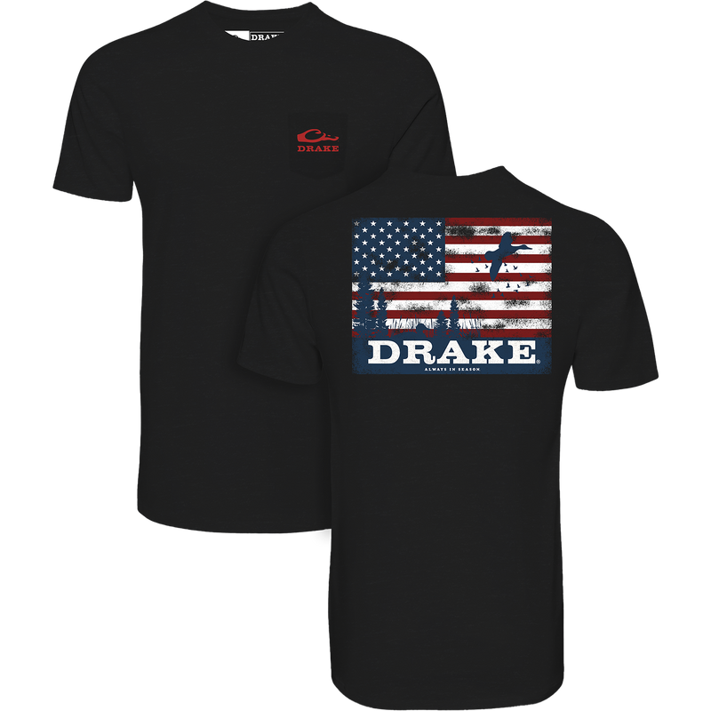 Americana Scenic Flag T-Shirt
